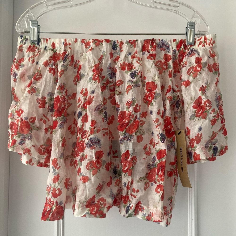 Reformation Floral Top
